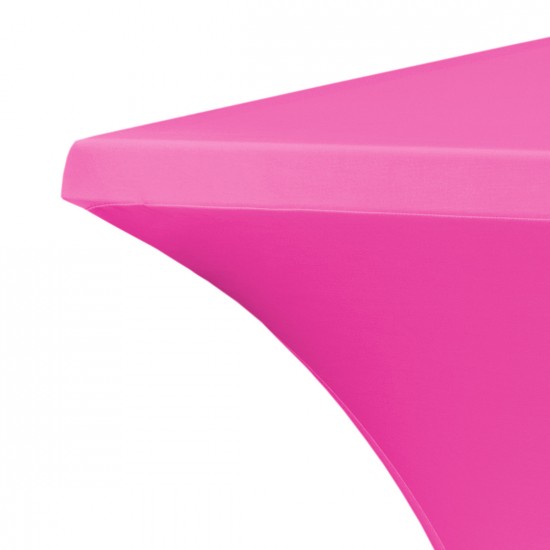 Statafelrok vierkant 80 x 80 cm model rumba roze