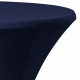 Statafelrok Élégance donkerblauw voor statafel 80-85 cm