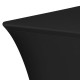 Tafelhoes stretch 180 x 76 x 74 cm élégance zwart